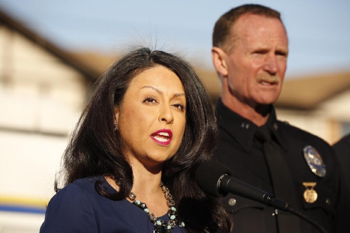 Los Angeles City Councilwoman Nury Martinez is pushing for cuts of up to $150 million at the LAPD.