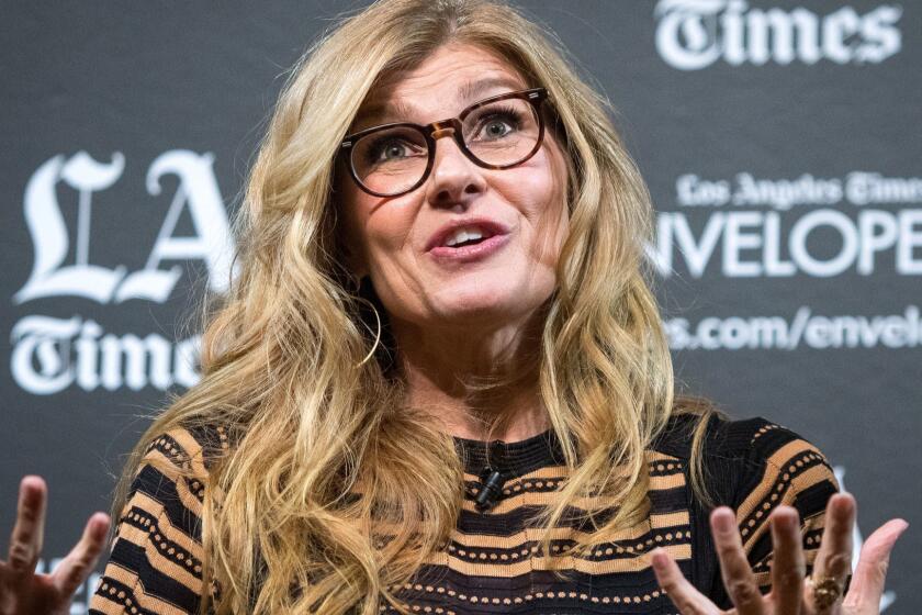 HOLLYWOOD, CA - NOVEMBER 27, 2018: Actor Connie Britton at the LA Times Envelope Live screening of Dirty John at The Montalbán. (Michael Owen Baker / For The Times)