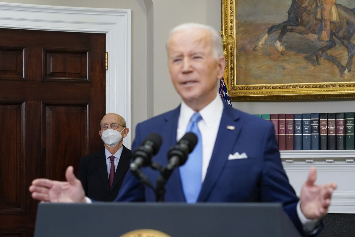 President Joe Biden remarks on Supreme Court Associate Justice Stephen Breyer's retirement