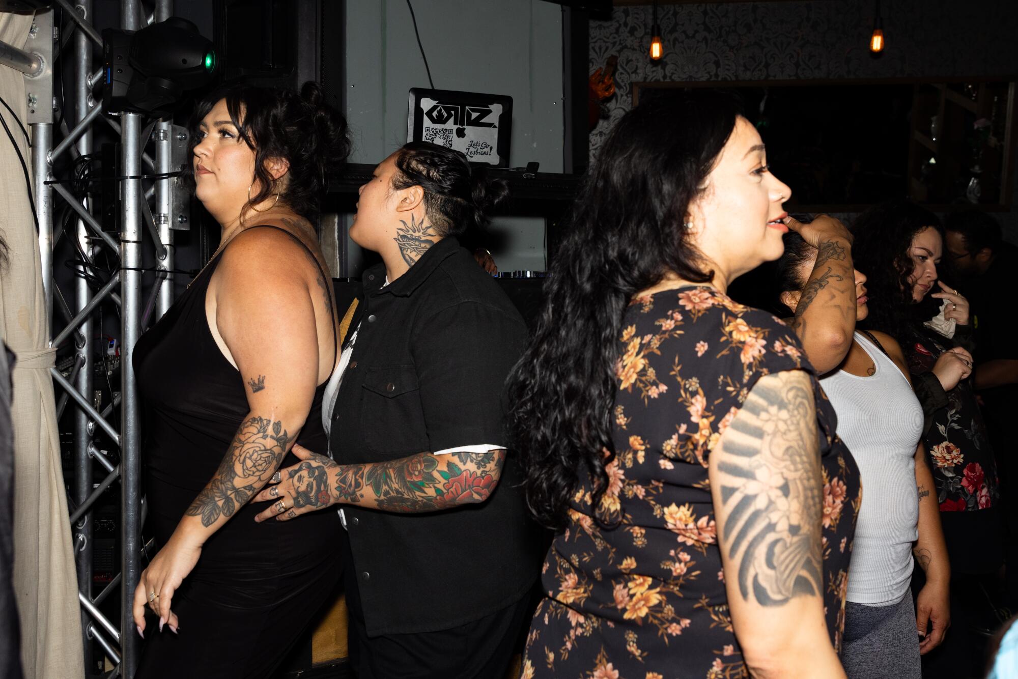 Guests take to the dance floor as reggaeton blasts throughout Mi Corazon during Toxica Fridays