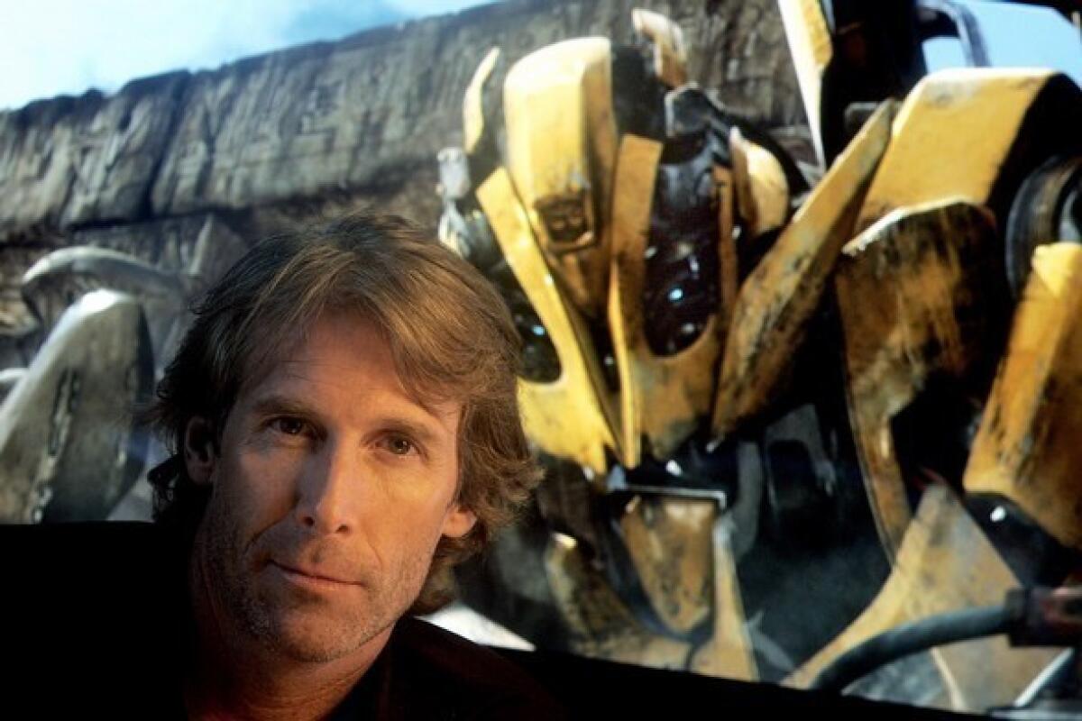 Michael Bay in "Transformers" mode.