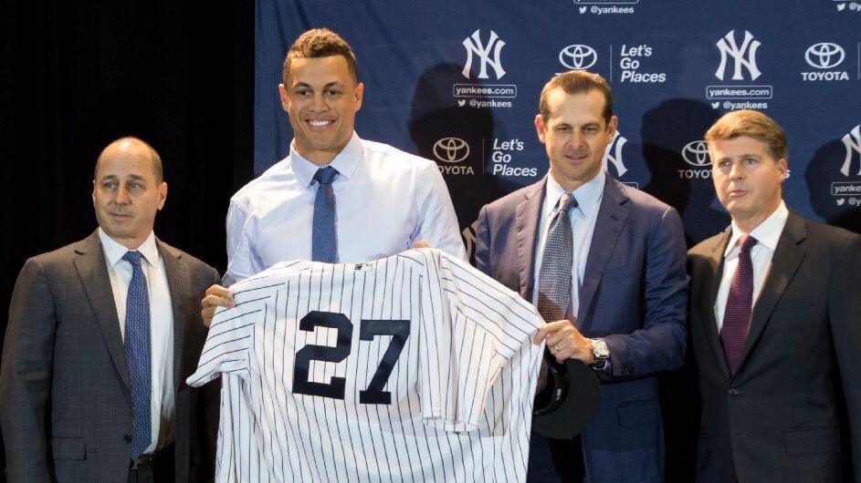 Giancarlo Stanton yearning for World Series title with Yankees