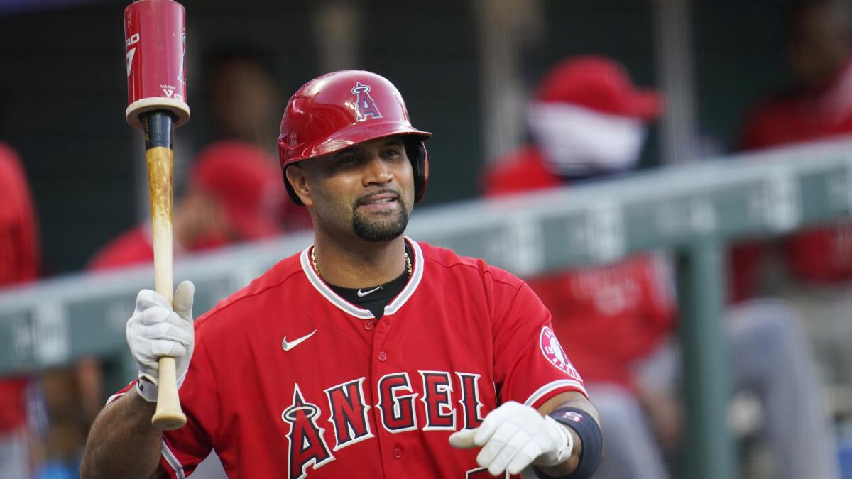 All-Star week helps kick off farewell tour for Albert Pujols - Los Angeles  Times