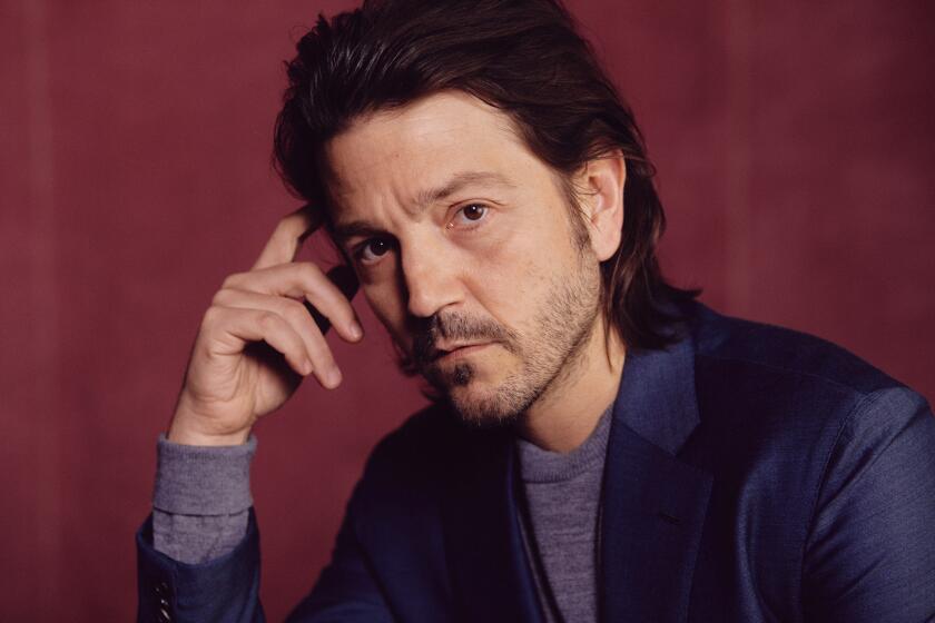 EL SEGUNDO, CA - APRIL 30: Diego Luna photographed for the 2023 Emmy Roundtables - Drama in the Los Angeles Times headquarters in El Segundo, CA on April 30, 2023. (Alex Harper / For The Times)