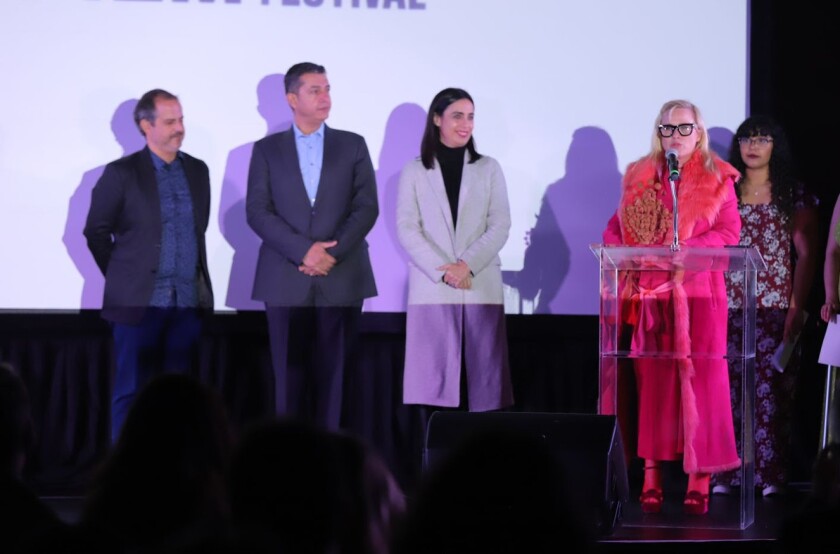 The GuadaLajara Film Festival has concluded its eleventh edition with a tribute to the American actress 