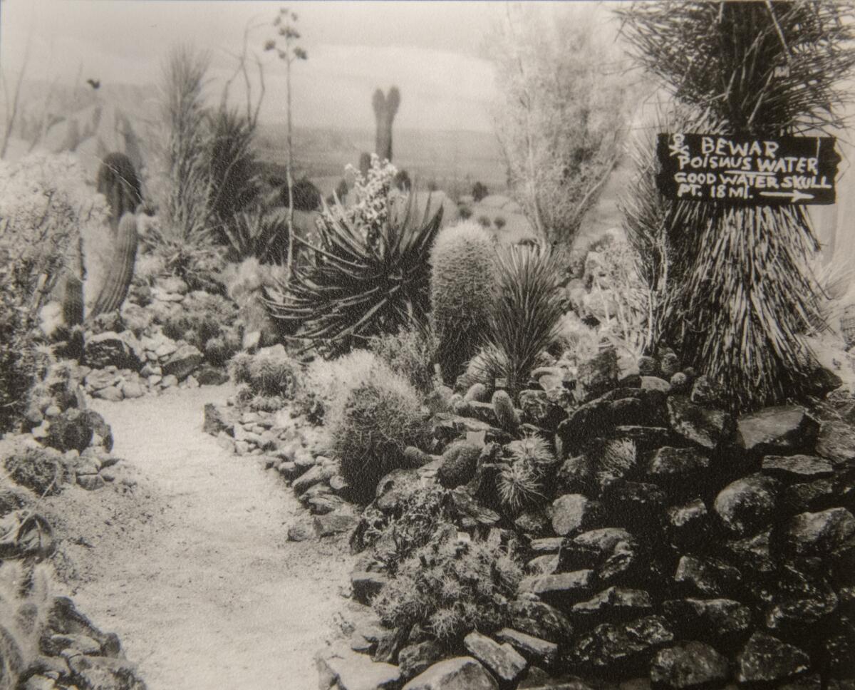 Minerva Hamilton Hoyt's traveling garden exhibit from the park archives.