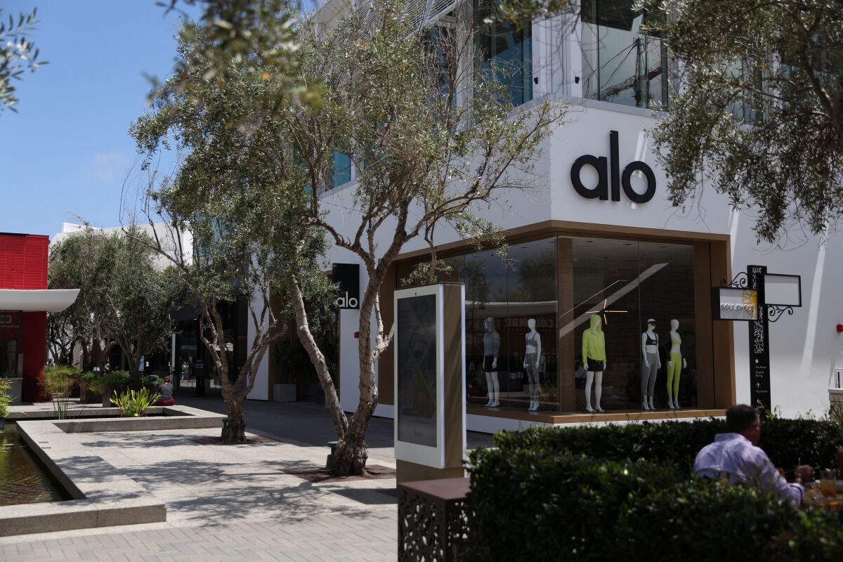 Alo opens store at Westfield UTC as its first location in San Diego ...