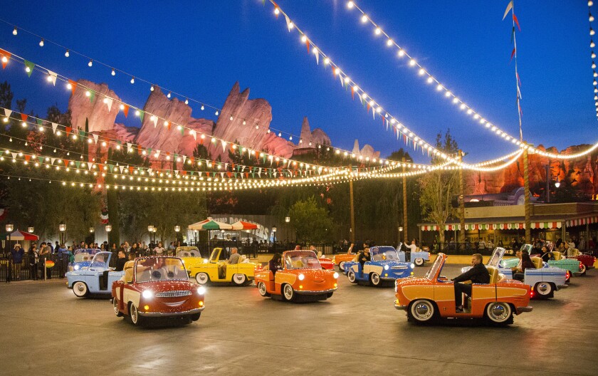 Disney S California Adventure Rocks Out With Cars Land S Luigi S