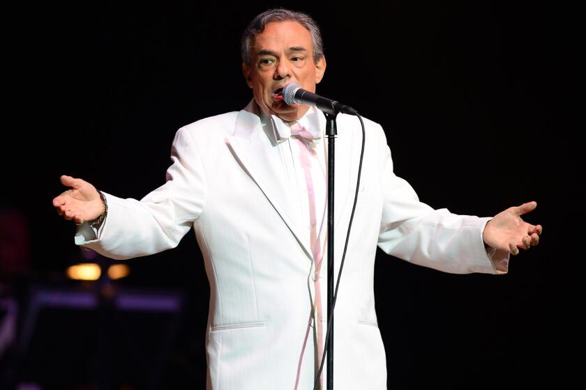 Jose Jose performs at Hard Rock Live! in the Seminole Hard Rock Hotel & Casino on December 16, 2012.