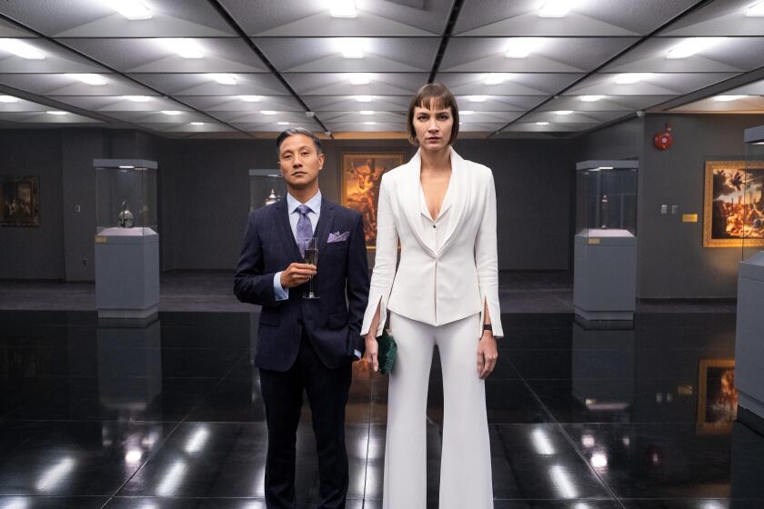 Sydney Lemmon and Alain Uy star in the Marvel series "Helstrom."