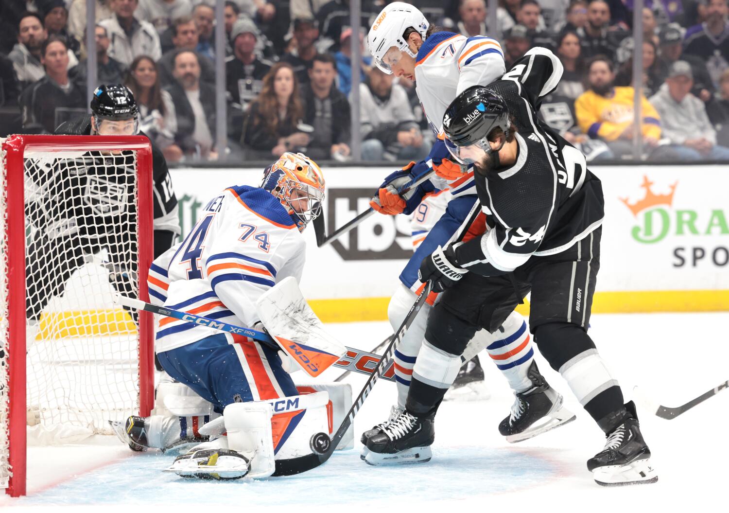 'We're not out of it': Kings look to even Oilers series in Game 4