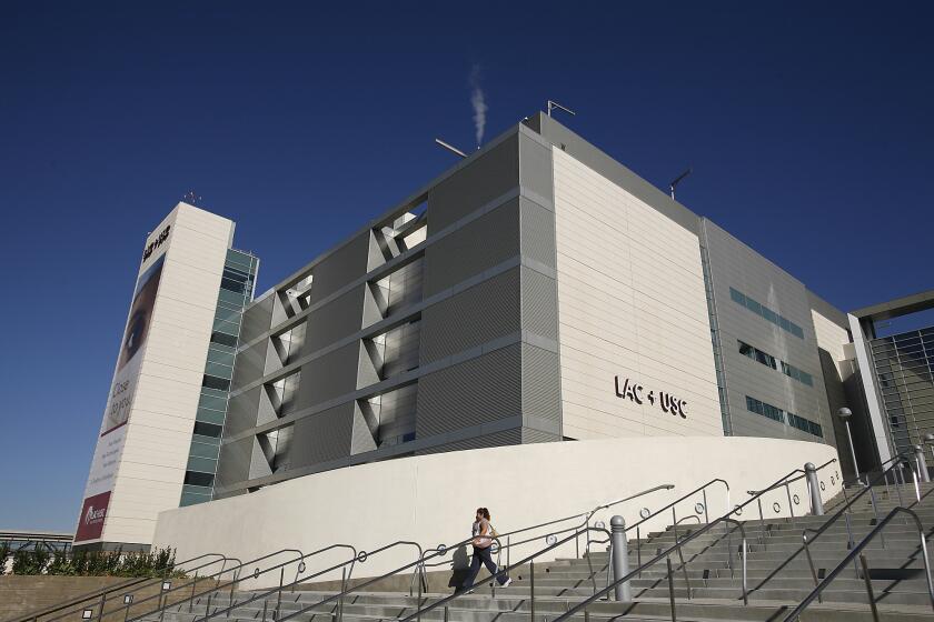Medical records belonging to 900 patients treated at L.A. County-USC Medical Center's mental health facility were found at a nurse's home, authorities said.