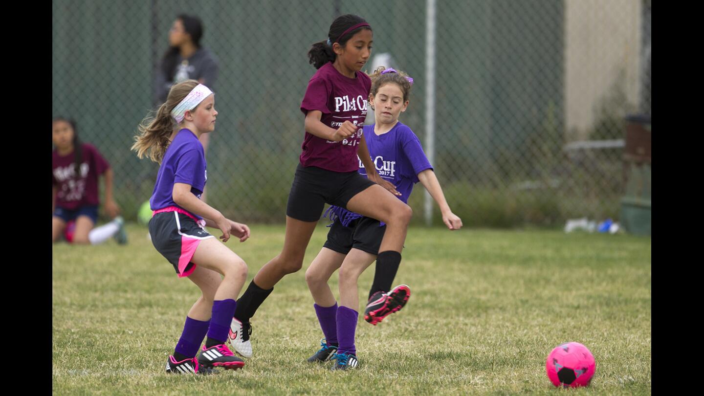 Photo Gallery: Newport Coast vs. Sonora during a Pilot Cup girls' 3-4 silver division game