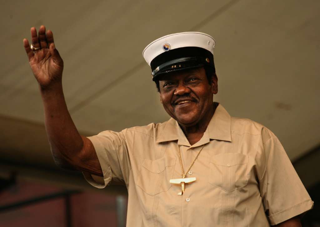 On the final day of the 2006 New Orleans Jazz & Heritage Festival, Fats Domino was unable to perform, but he did make an appearance.