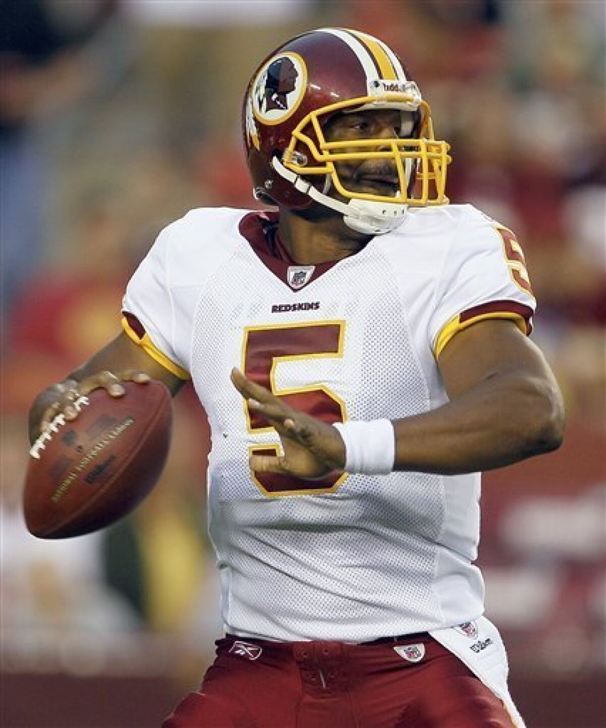 McNabb throws TD pass; Redskins top Bills 42-17 - The San Diego  Union-Tribune