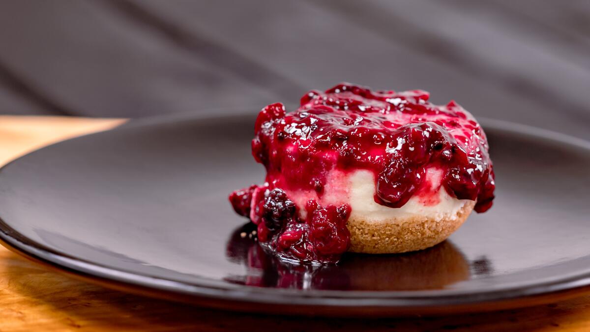 Kenny's Family Cheesecake, at the Disney California Adventure 2023 Food & Wine Festival.