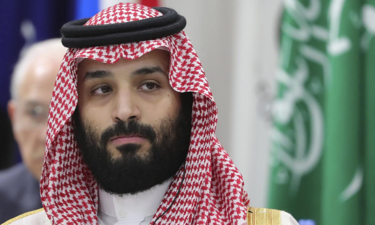 Saudi Arabian Crown Prince Mohammed bin Salman 