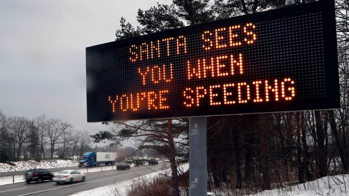 This Maine Department of Transportation sign may bring a smile to your face, but speeding or drunk driving offenses will not, especially when your insurance rates increase. Those violations can be very expensive for Californians, a new study shows.