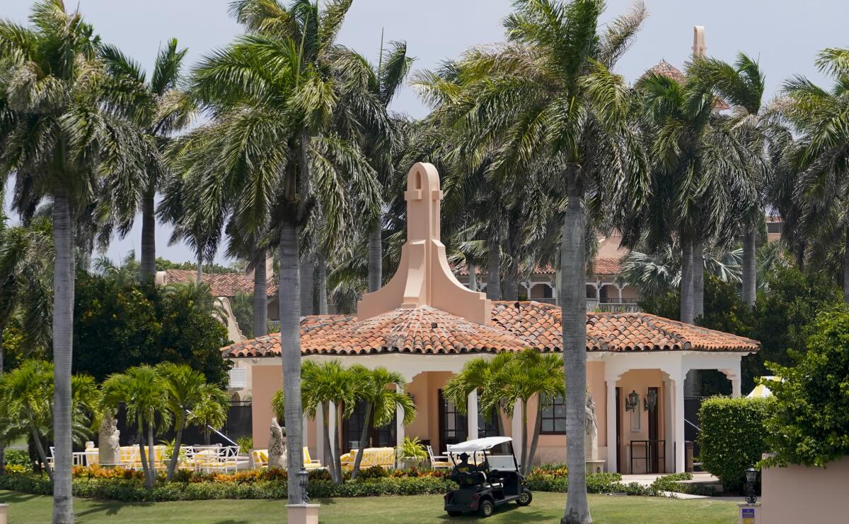 Former President Trump's Mar-a-Lago estate