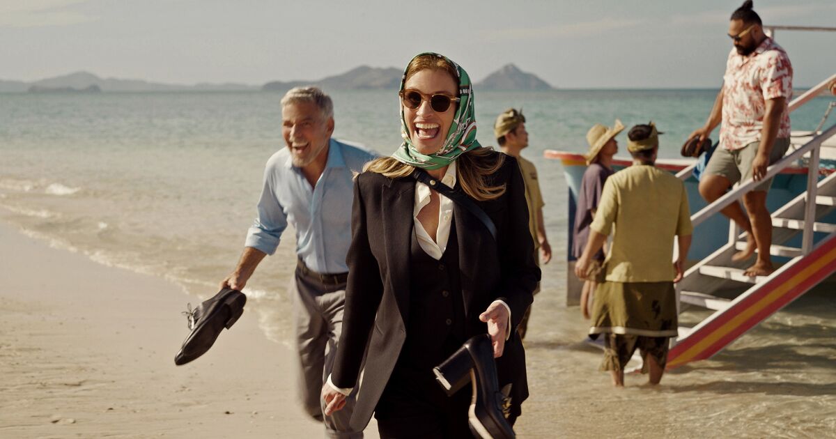 Review: ‘Ticket to Paradise’ has Julia Roberts and George Clooney, and that’s enough