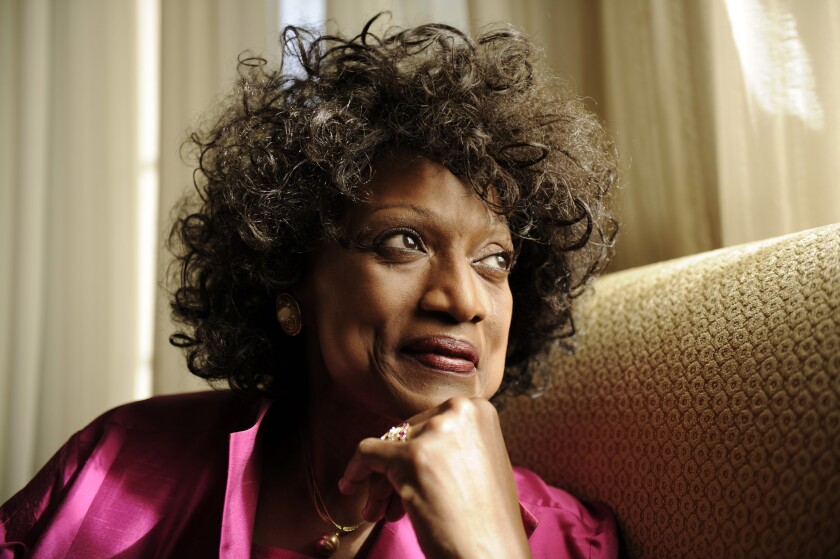 Jessye Norman photographed in 2011 in Pasadena.
