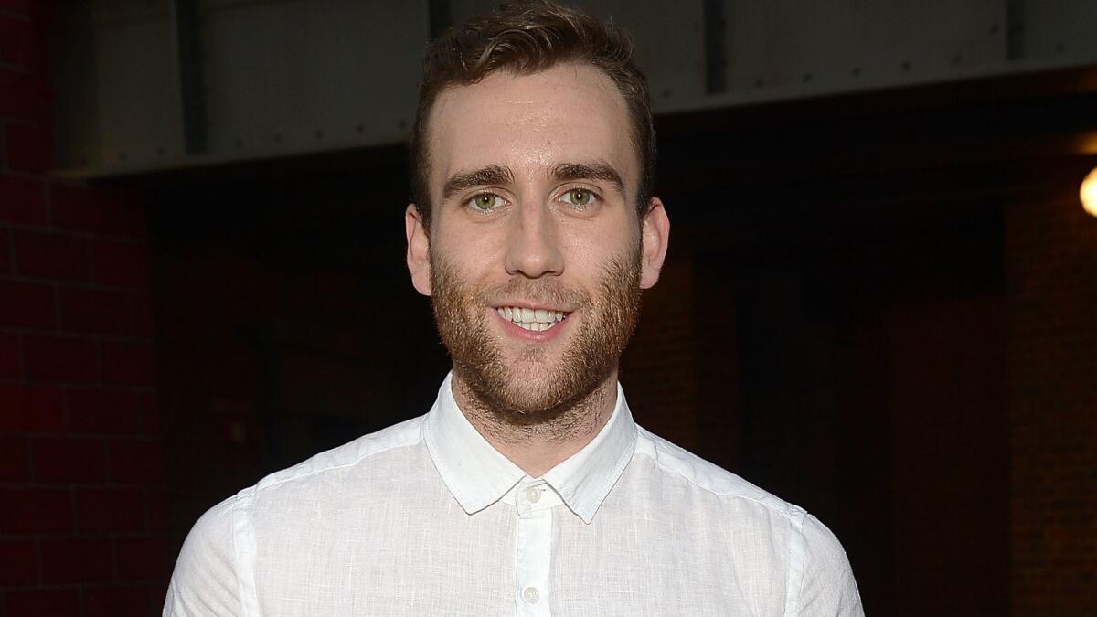 "Harry Potter" alum Matthew Lewis has debuted a hearthrob-worthy magazine cover.