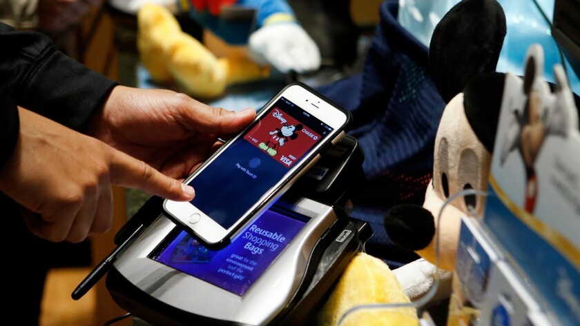 Vegas visitors can now use their electronic wallet to pay hotel bills or buy show tickets, but ...