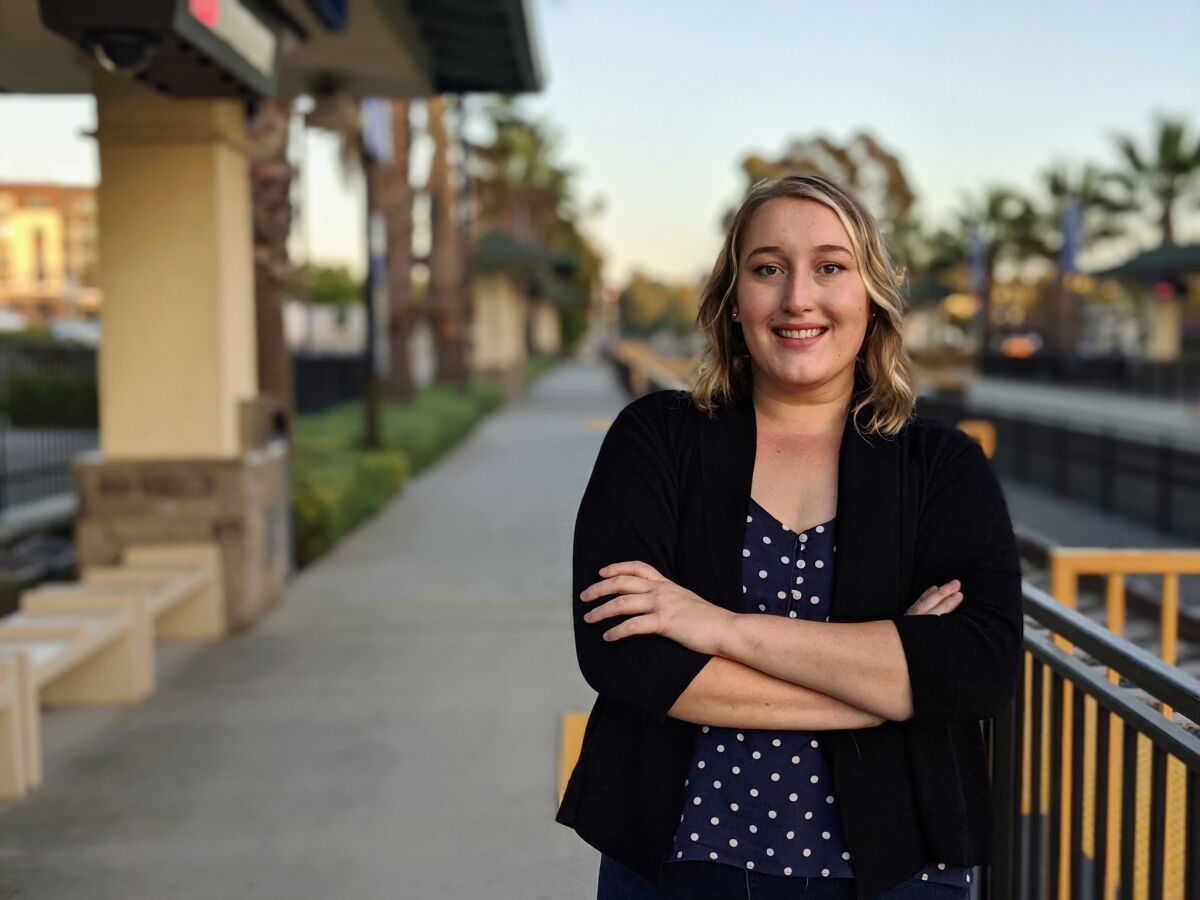 Katie Melendez, 26, is the new District 3 representative on the Vista City Council.