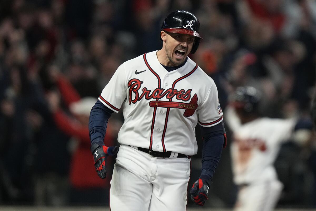 2 Braves that have played themselves off the trade block, 1 with work left