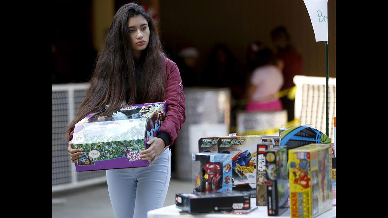 Photo Gallery: L.A. Country Sheriff La Crescenta station annual toy and food giveaway