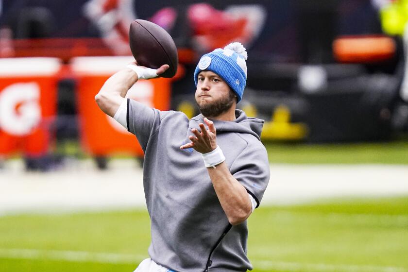 The NFL’s new league year began Wednesday, so the Rams' blockbuster trade for Matthew Stafford just became official. The team will introduce Stafford any day now.