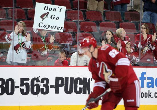 Don't go Coyotes