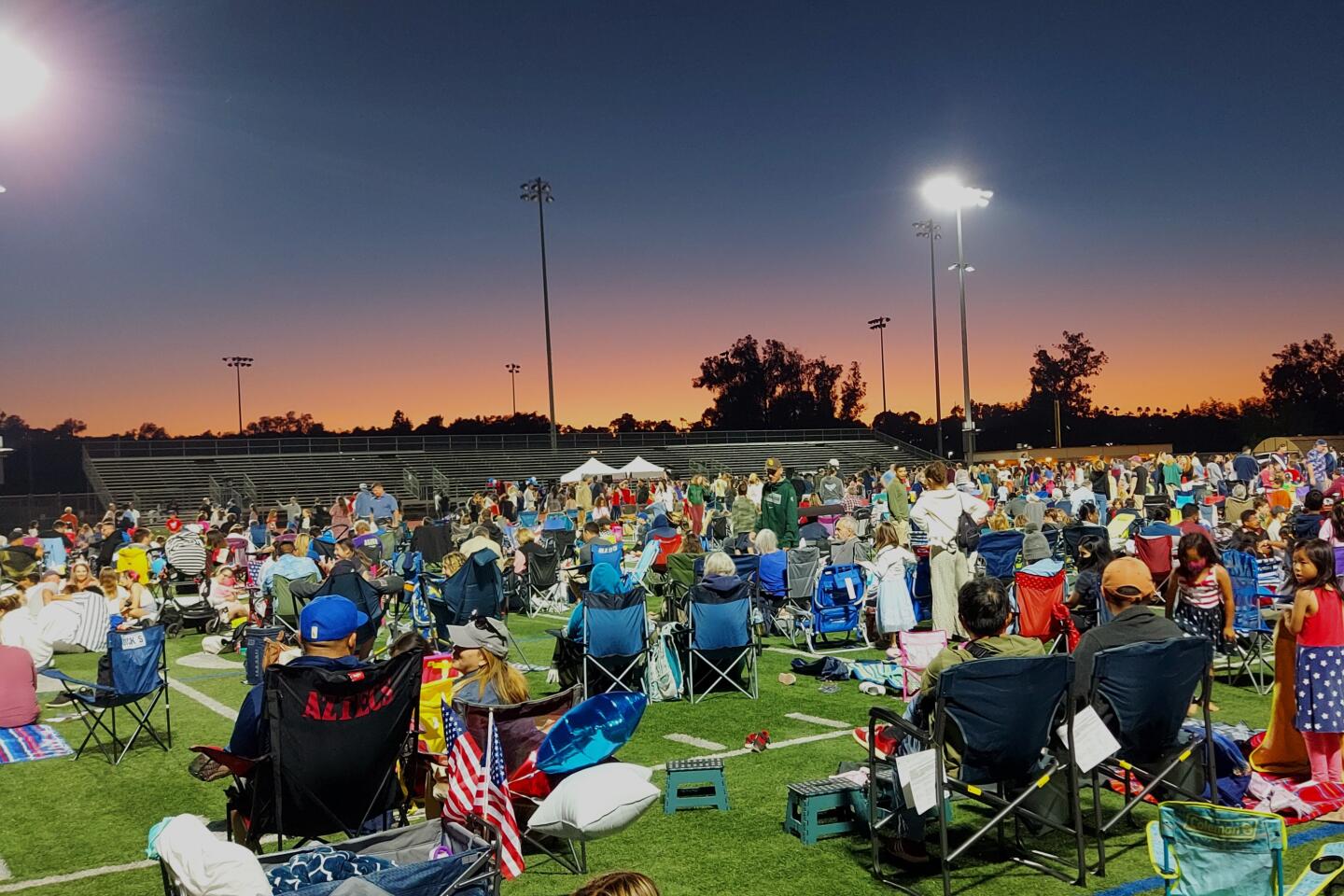 Photos Fourth of July fireworks light up the sky over Poway High