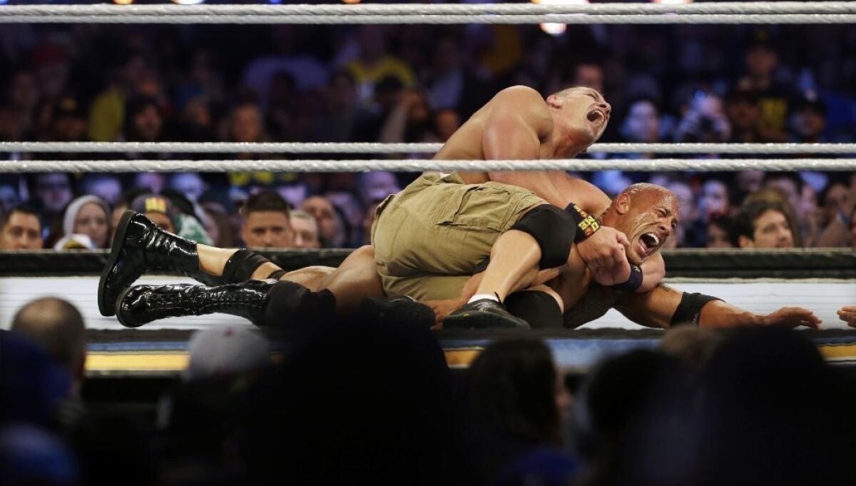 John Cena defeated The Rock at WrestleMania 29.