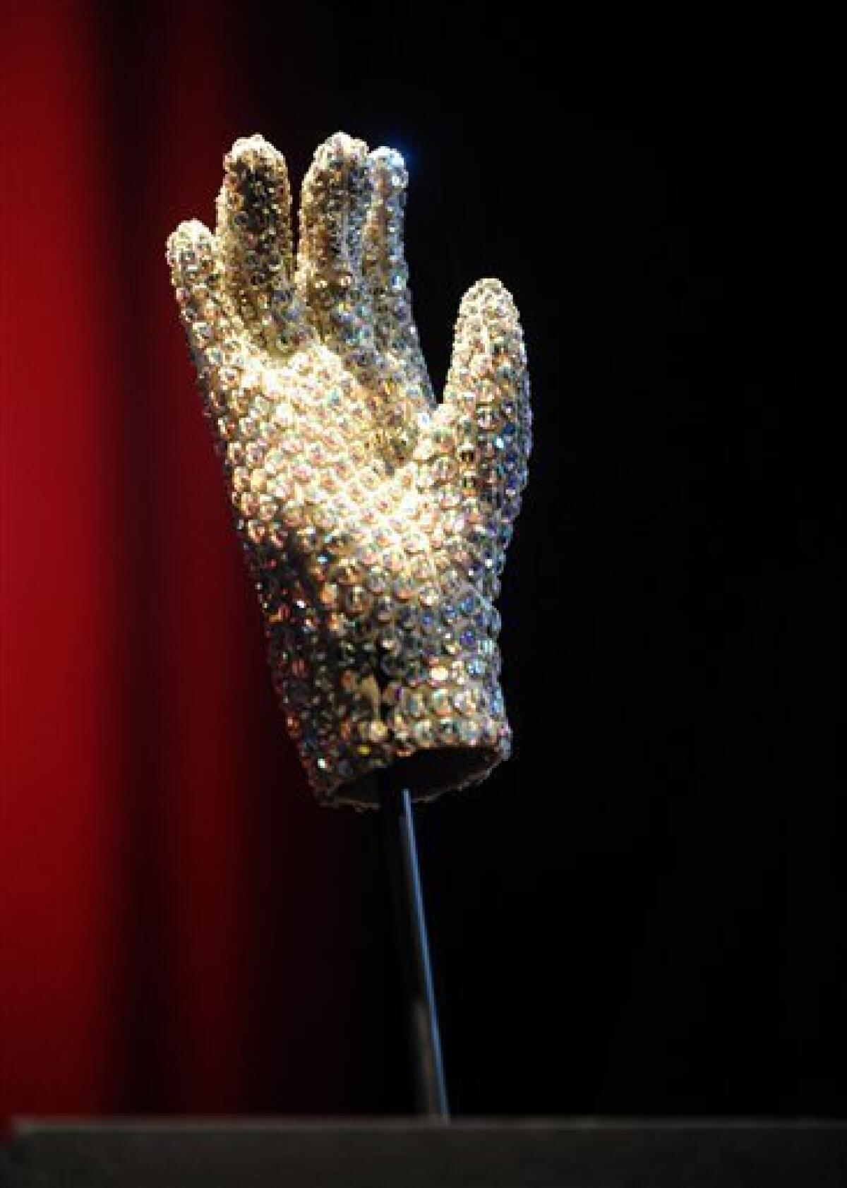 Iconic Michael Jackson Glove from 1983 Billie Jean Performance