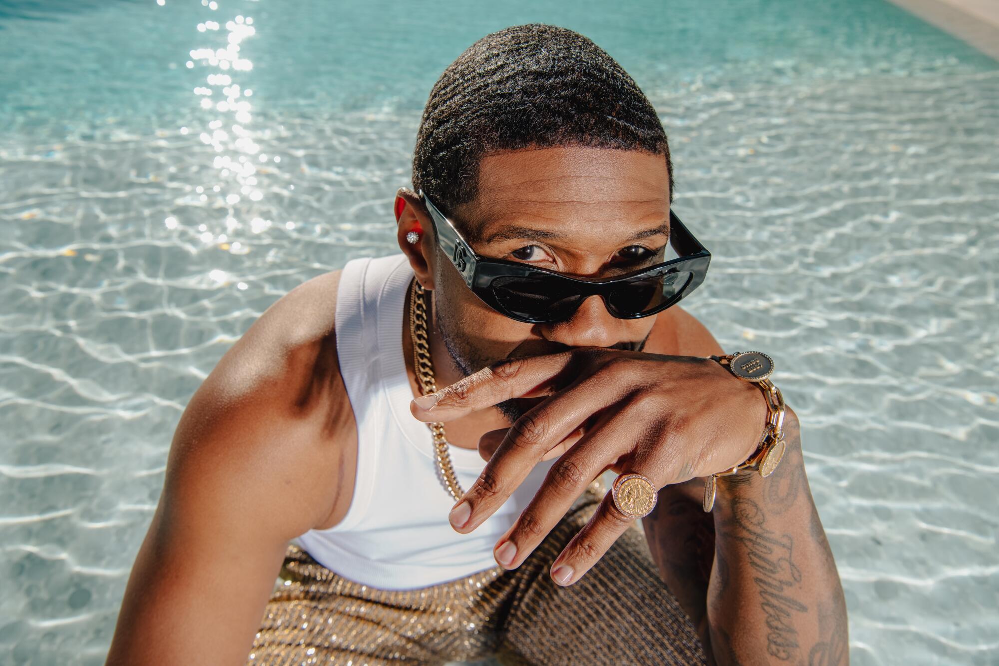 Usher on the Super Bowl halftime show and new album - Los Angeles