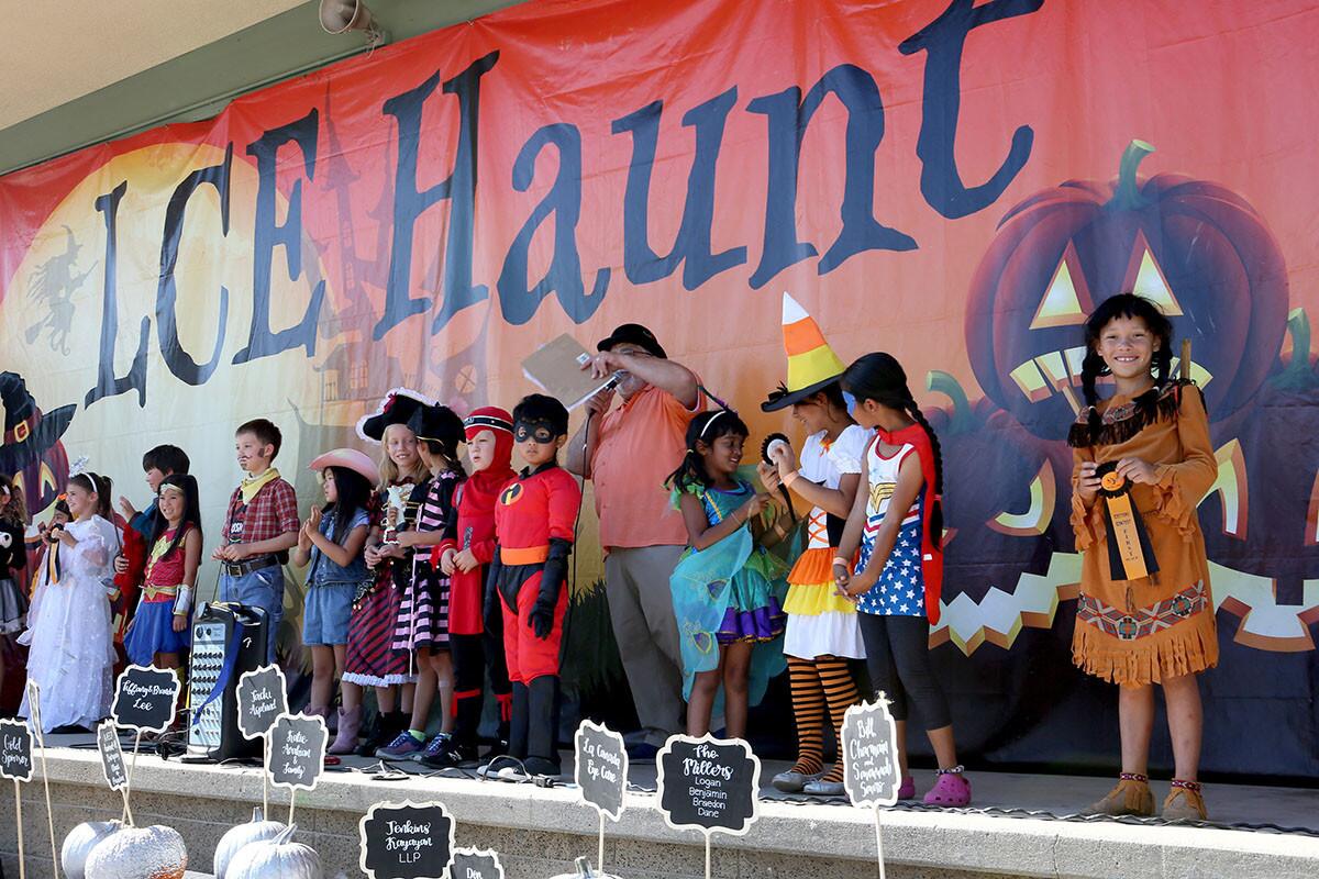 Costume contest, La Cañada Elementary annual Halloween Haunt