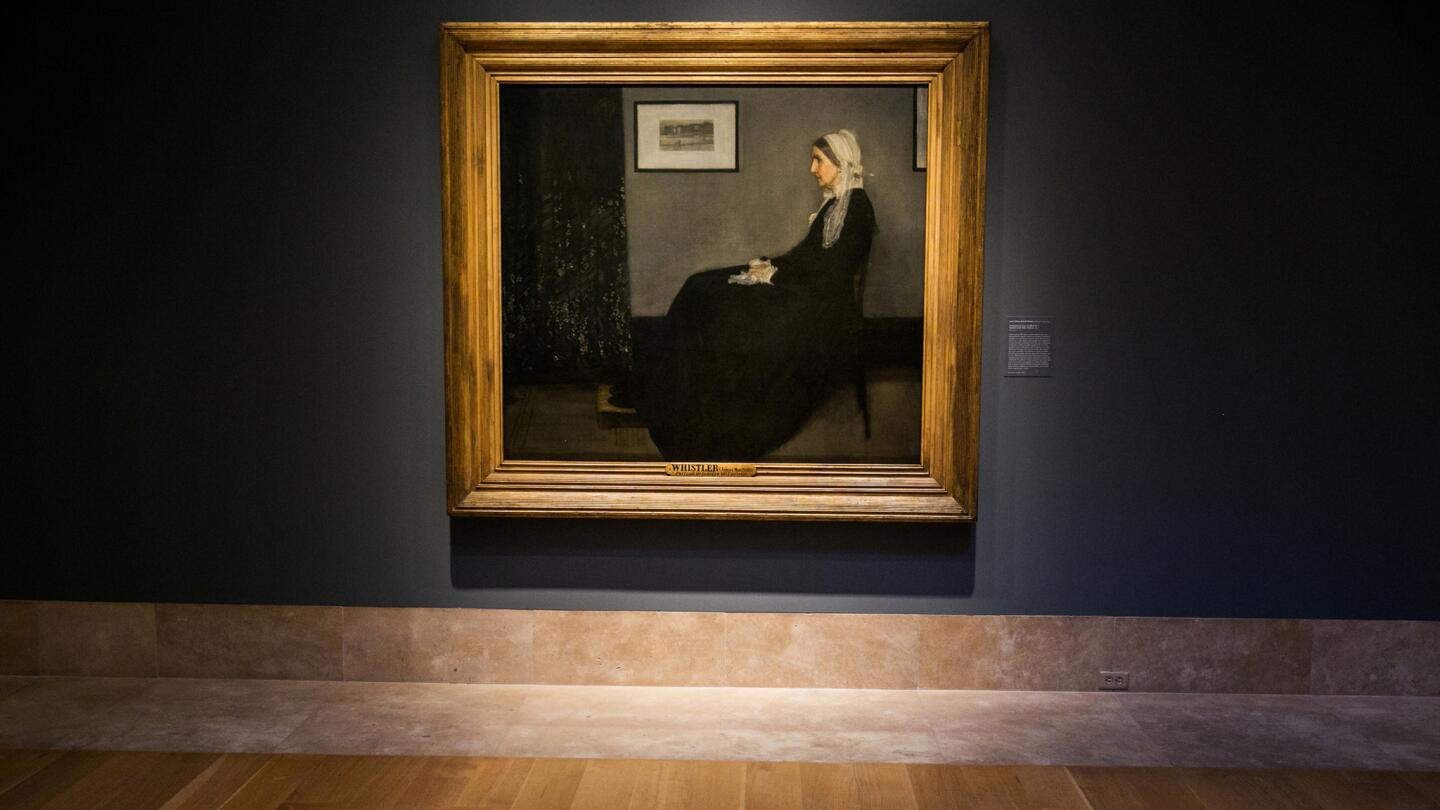 Hanging Whistler's 'Mother' and others