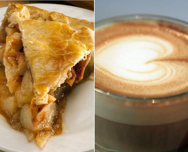 If your idea of a romantic meal is pie and coffee...