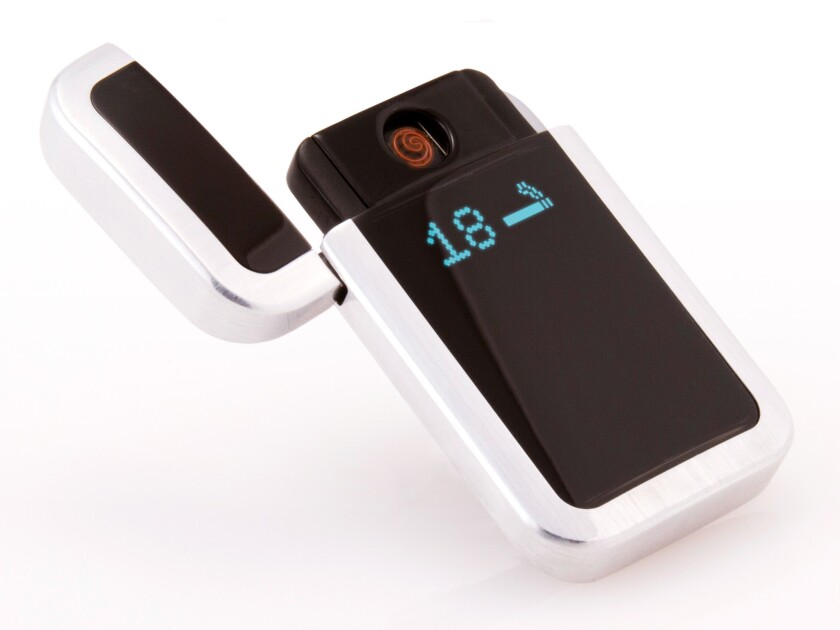 The Quitbit lighter motivates you to quit smoking by displaying how much youâ€™ve already smoked that day, and gives you a quit-smoking plan.