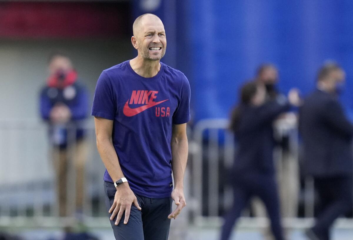 U.S. Men's National Team coach Gregg Berhalter