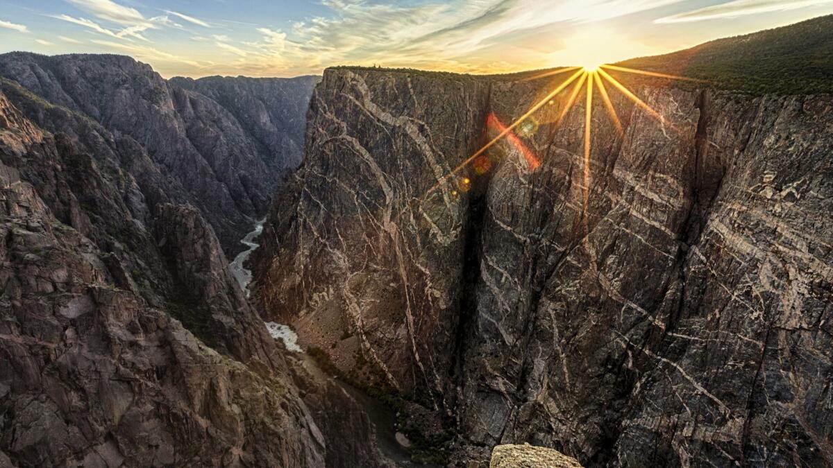 Black Canyon of the Gunnison National Park is a United States National Park located in western Colorado.
