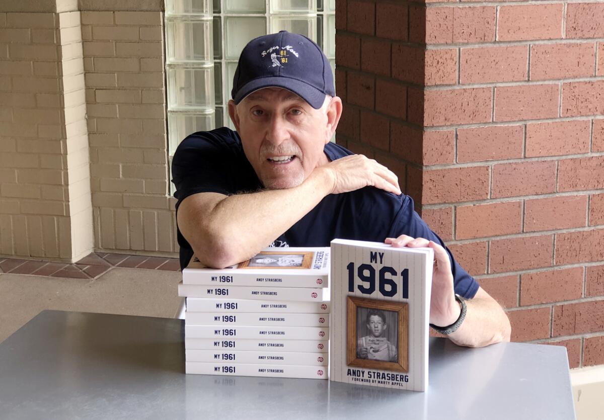 Andy Strasberg weaves personal experiences as a 13-year-old with "The Year of the Home Run" in his book "My 1961."