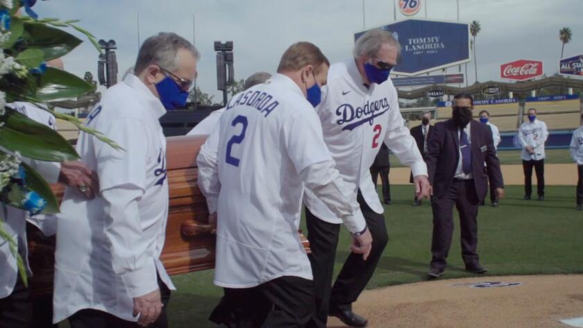 Tommy Lasorda's life celebrated at Dodger Stadium - Los Angeles Times