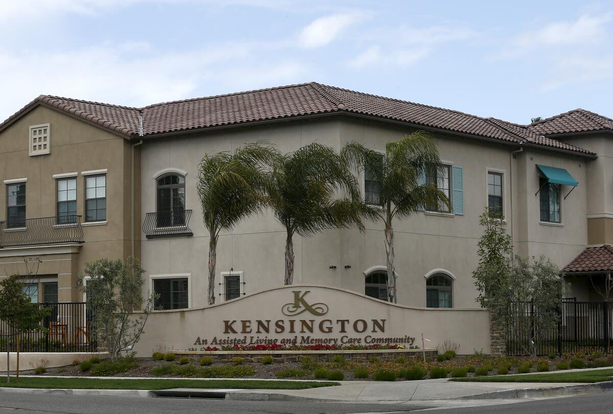 The Kensington Redondo Beach assisted living facility 