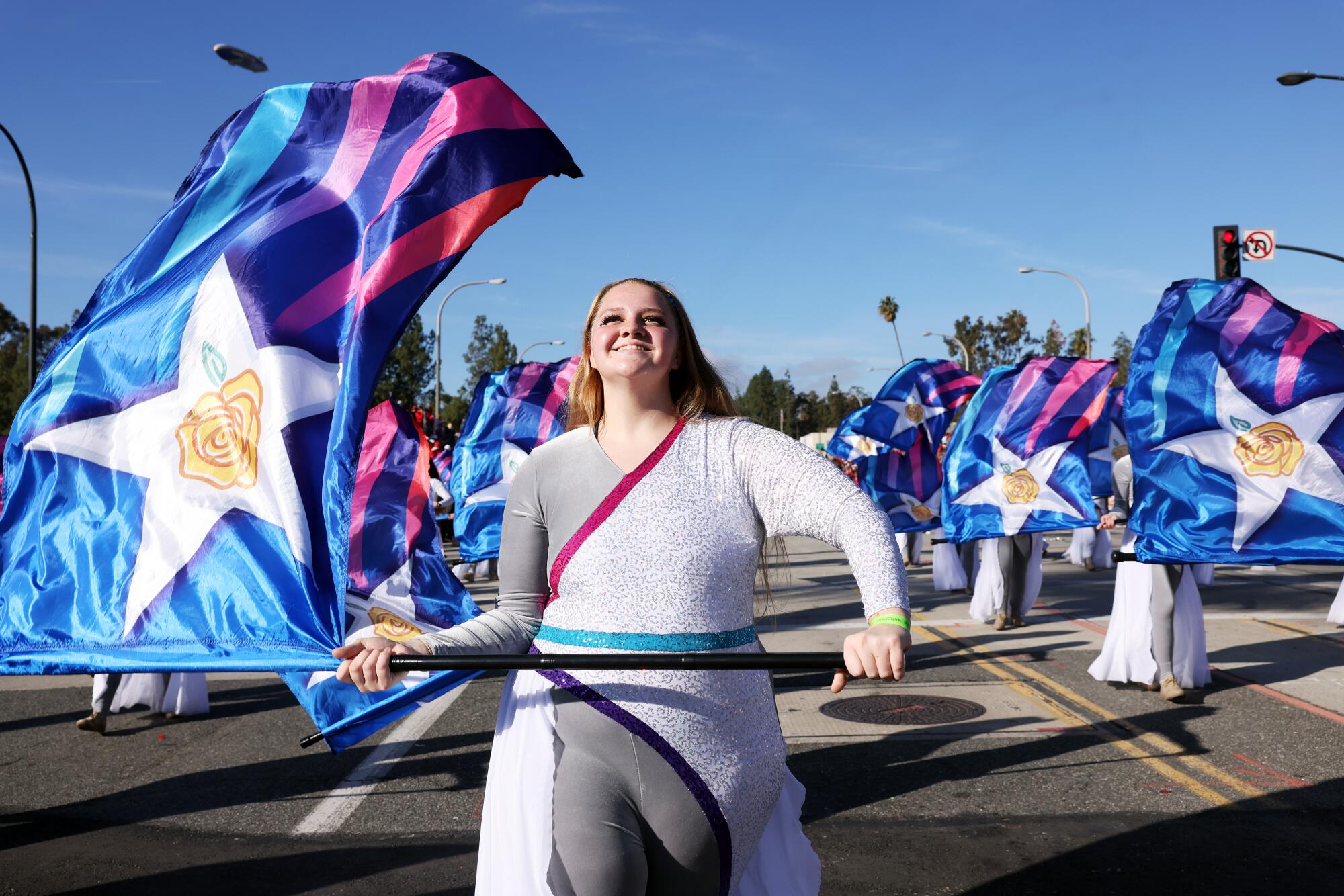 The Hebron High School band.