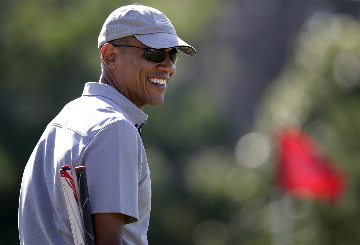 President Obama announced Thursday while vacationing on Martha's Vineyard that he will visit Alaska at the end of the month to try to draw attention to his fight against climate change.