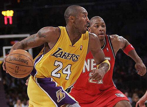 New Jersey Nets at Lakers