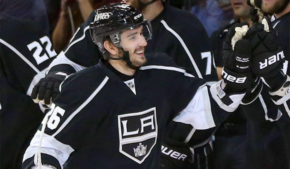 Slava Voynov, 23, reached a six-year, $25-million contract agreement with the Kings on Tuesday.