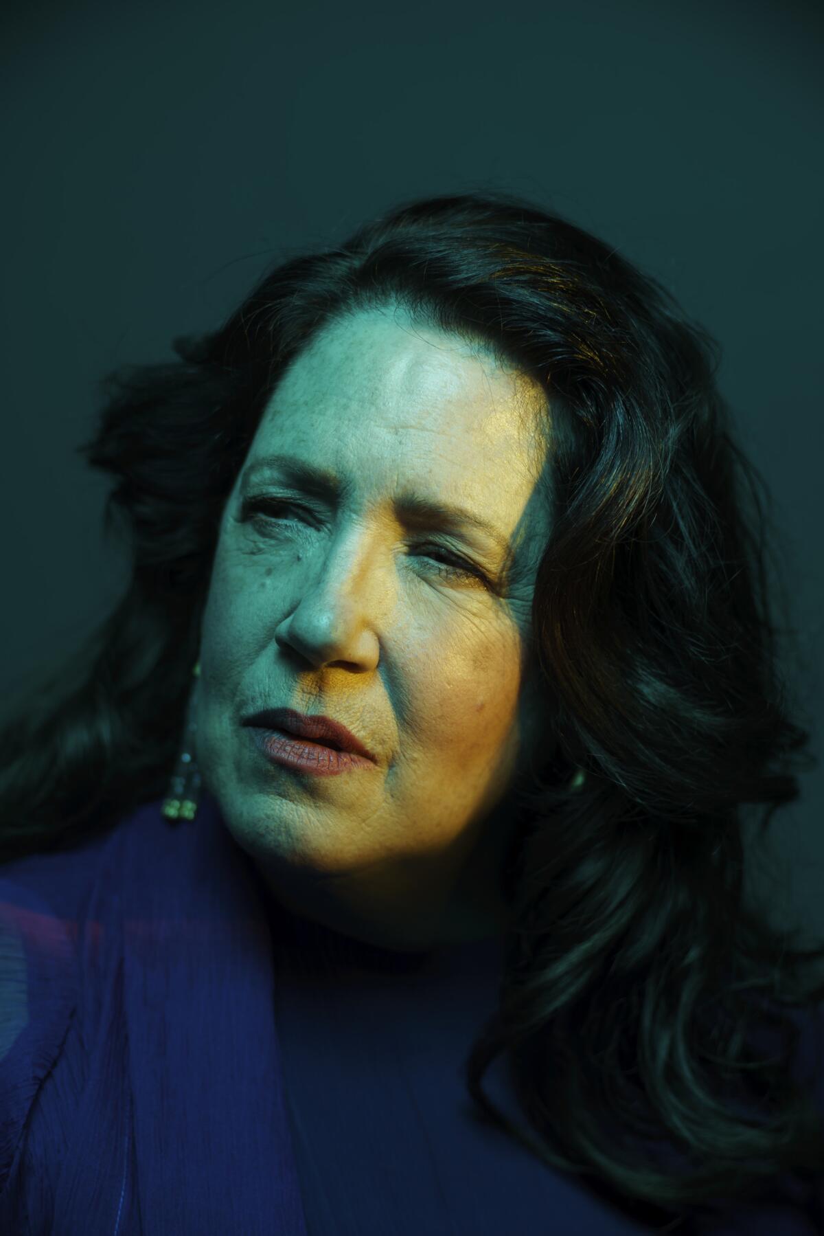 Actress Ann Dowd poses for portrait to promote the new season of Hulu's "The Handmaids Tale," in Beverly Hills, Calif.